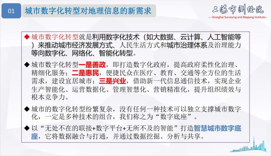 面向城市数字化转型的新型测绘