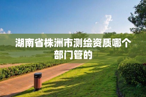 湖南省株洲市测绘资质哪个部门管的 湖南省株洲市测绘资质哪个部门管的