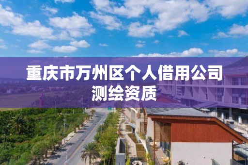 重庆市万州区个人借用公司测绘资质 重庆市万州区个人借用公司测绘资质