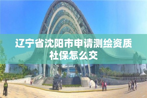 辽宁省沈阳市申请测绘资质社保怎么交 辽宁省沈阳市申请测绘资质社保怎么交