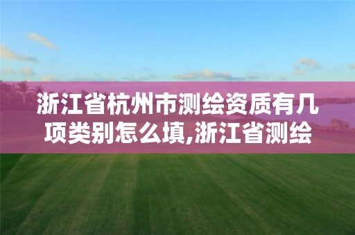 浙江省杭州市测绘资质有几项类别怎么填,浙江省测绘资质管理。 浙江省杭州市测绘资质有几项类别怎么填,浙江省测绘资质管理。