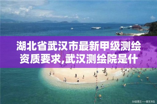 湖北省武汉市最新甲级测绘资质要求,武汉测绘院是什么级别。