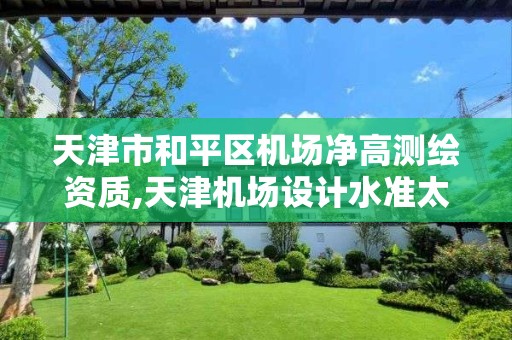 天津市和平区机场净高测绘资质,天津机场设计水准太低 天津市和平区机场净高测绘资质,天津机场设计水准太低