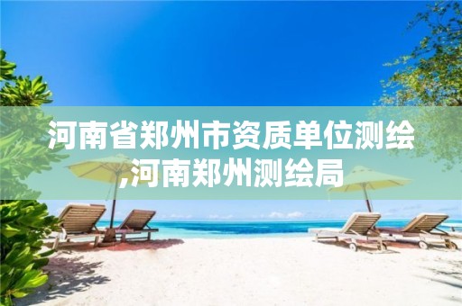 河南省郑州市资质单位测绘,河南郑州测绘局