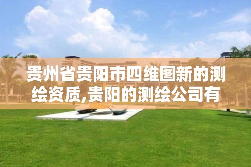 贵州省贵阳市四维图新的测绘资质,贵阳的测绘公司有哪些。 贵州省贵阳市四维图新的测绘资质,贵阳的测绘公司有哪些。