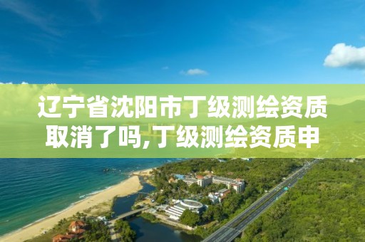 辽宁省沈阳市丁级测绘资质取消了吗,丁级测绘资质申请人员条件 辽宁省沈阳市丁级测绘资质取消了吗,丁级测绘资质申请人员条件