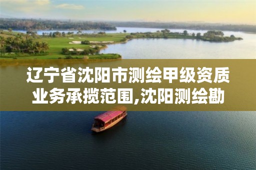 辽宁省沈阳市测绘甲级资质业务承揽范围,沈阳测绘勘察研究院有限公司。 辽宁省沈阳市测绘甲级资质业务承揽范围,沈阳测绘勘察研究院有限公司。