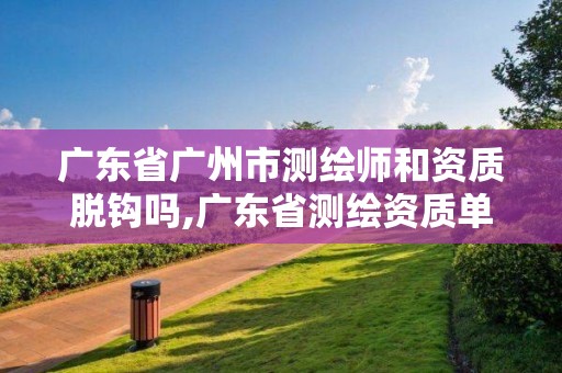 广东省广州市测绘师和资质脱钩吗,广东省测绘资质单位名单。