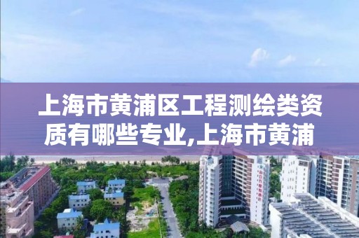 上海市黄浦区工程测绘类资质有哪些专业,上海市黄浦区测绘中心。 上海市黄浦区工程测绘类资质有哪些专业,上海市黄浦区测绘中心。