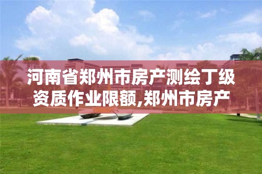 河南省郑州市房产测绘丁级资质作业限额,郑州市房产测绘队。 河南省郑州市房产测绘丁级资质作业限额,郑州市房产测绘队。