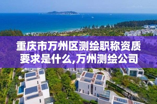 重庆市万州区测绘职称资质要求是什么,万州测绘公司招聘。 重庆市万州区测绘职称资质要求是什么,万州测绘公司招聘。