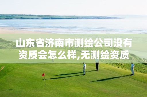 山东省济南市测绘公司没有资质会怎么样,无测绘资质公司进行测绘的后果。